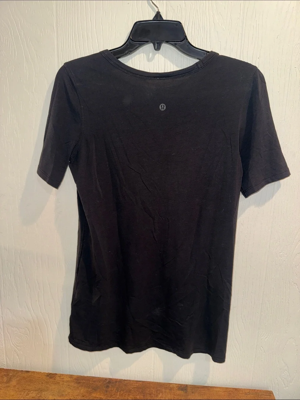 lululemon athletica Black Short-Sleeve Crew